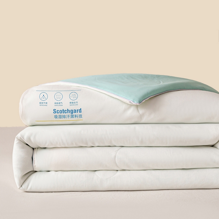 91家纺网 家纺一手货源 找家纺 （总）红日子纺织品 2026新款A类水洗棉冰淇淋夏被空调被