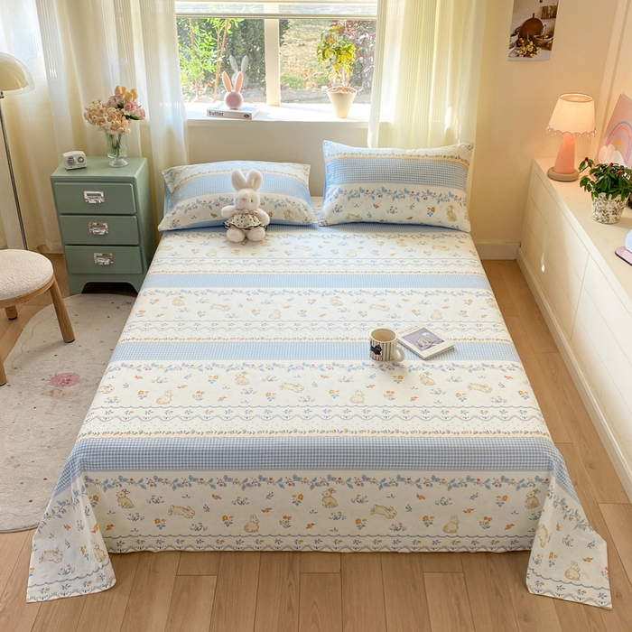 91家纺网 家纺一手货源 找家纺 （总）红日子纺织品 2026新款全棉纯棉单床单