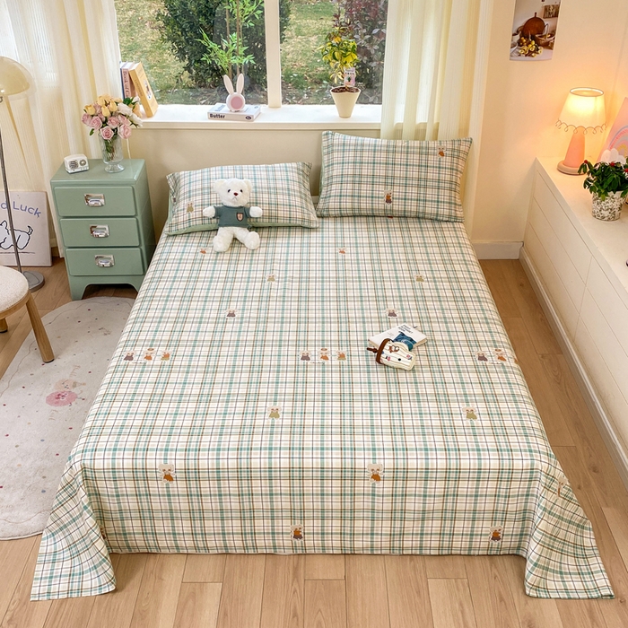 91家纺网 家纺一手货源 找家纺 （总）红日子纺织品 2026新款全棉纯棉单床单