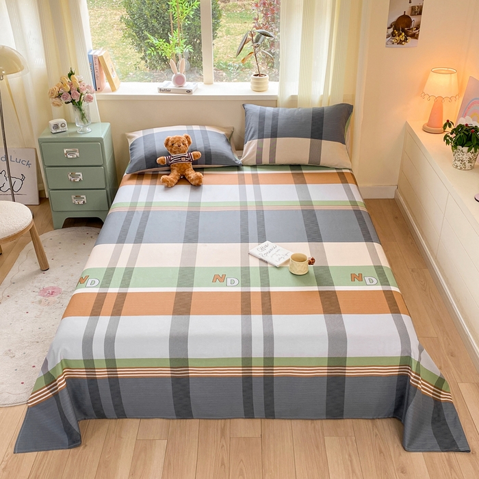 91家纺网 家纺一手货源 找家纺 （总）红日子纺织品 2026新款全棉纯棉单床单