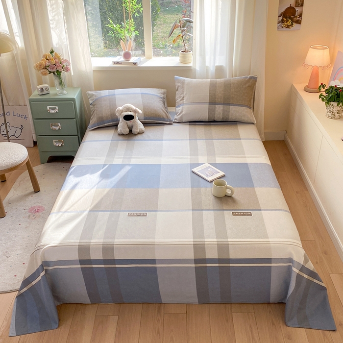 91家纺网 家纺一手货源 找家纺 （总）红日子纺织品 2026新款全棉纯棉单床单