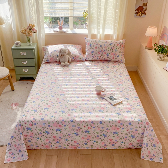 91家纺网 家纺一手货源 找家纺 （总）红日子纺织品 2026新款全棉纯棉单床单