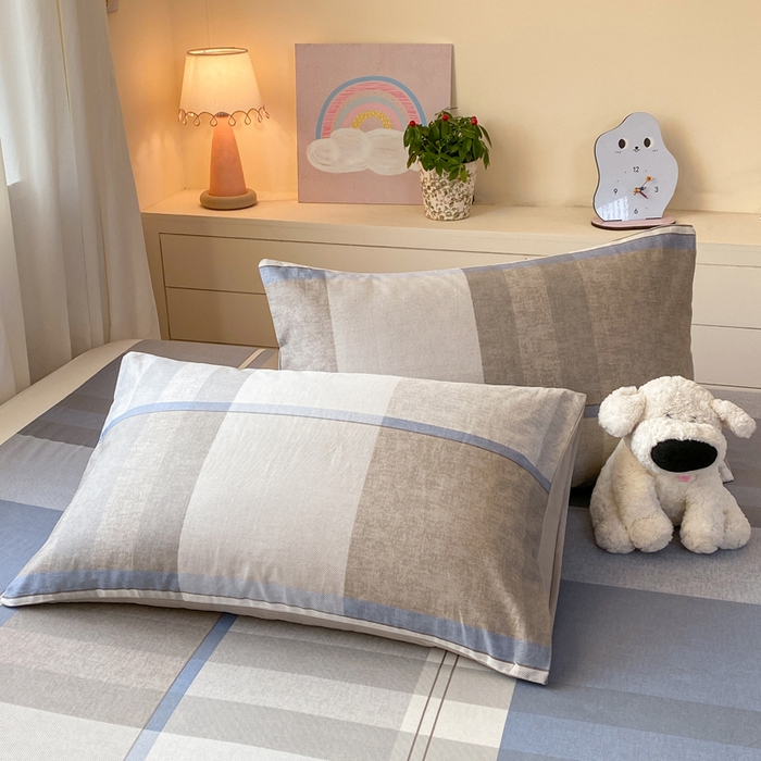 91家纺网 家纺一手货源 找家纺 红日子纺织品 2026新款全棉纯棉单床单 韶华