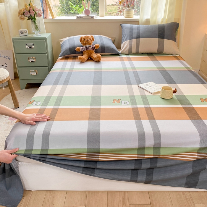 91家纺网 家纺一手货源 找家纺 红日子纺织品 2026新款全棉纯棉单床单 普维斯