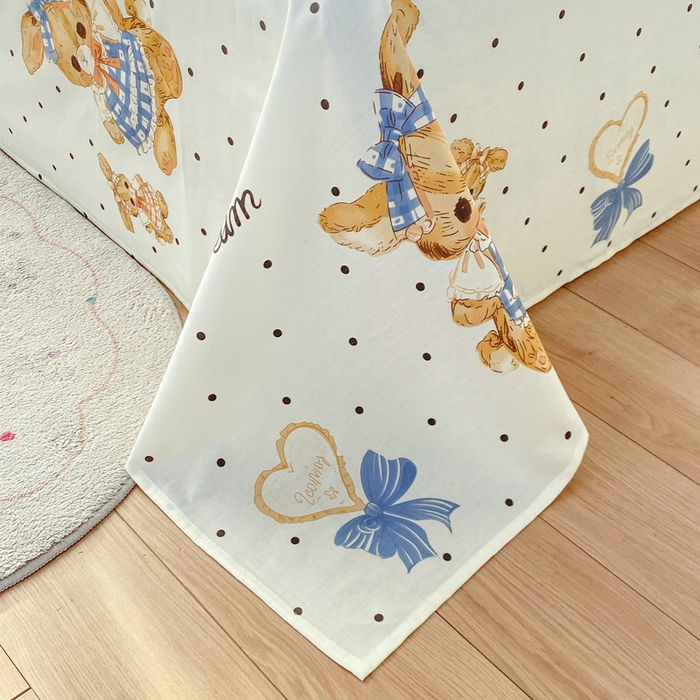 91家纺网 家纺一手货源 找家纺 红日子纺织品 2026新款全棉纯棉单床单 洛可可