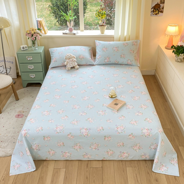 91家纺网 家纺一手货源 找家纺 （总）红日子纺织品 2026新款全棉纯棉单床单