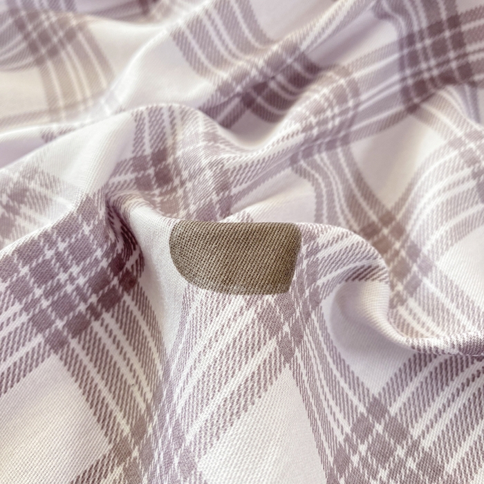 91家纺网 家纺一手货源 找家纺 红日子纺织品 2026新款全棉纯棉单床单 甜心乐园紫