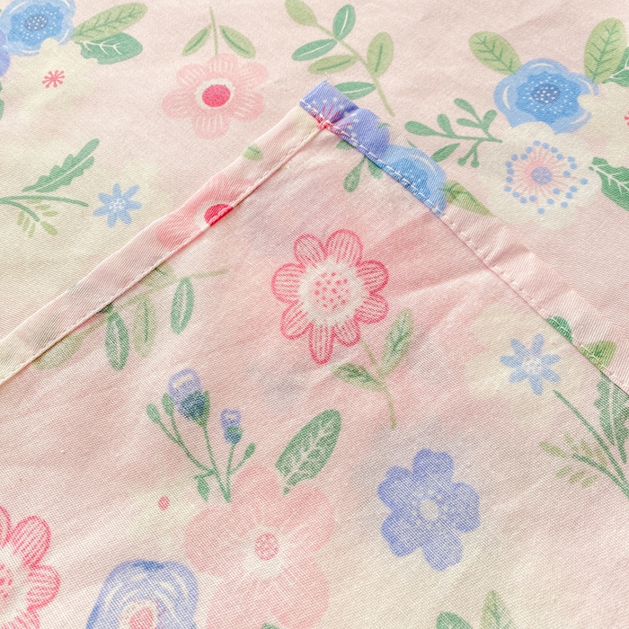 91家纺网 家纺一手货源 找家纺 红日子纺织品 2026新款全棉纯棉单床单 满园芬芳