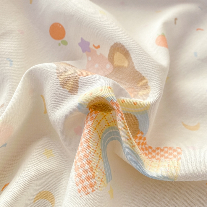 91家纺网 家纺一手货源 找家纺 红日子纺织品 2026新款全棉纯棉单床单 伙伴甜心