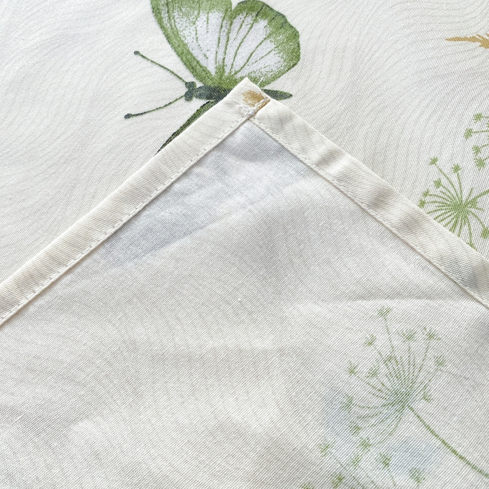 91家纺网 家纺一手货源 找家纺 红日子纺织品 2026新款全棉纯棉单床单 绿意盎然