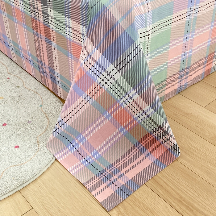 91家纺网 家纺一手货源 找家纺 红日子纺织品 2026新款全棉纯棉单床单 悦色格调