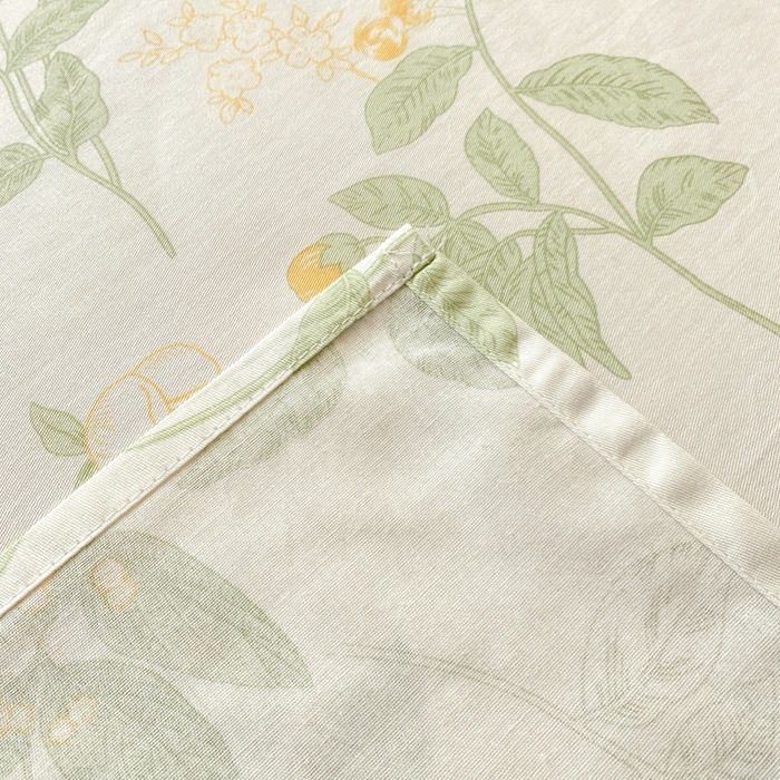 91家纺网 家纺一手货源 找家纺 红日子纺织品 2026新款全棉纯棉单床单 沁雨花叶