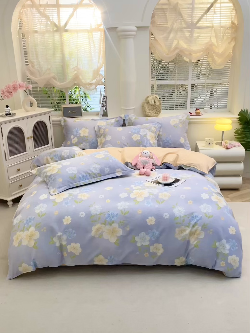 91家纺网 家纺一手货源 找家纺 （总）馨雅家纺 2026新款简欧纯棉印花多规格四件套