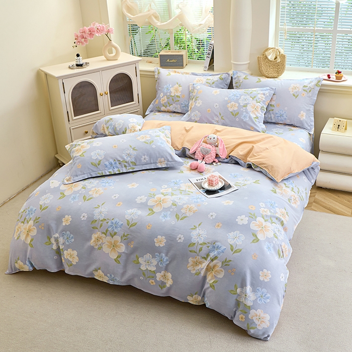 91家纺网 家纺一手货源 找家纺 （总）馨雅家纺 2026新款简欧纯棉印花多规格四件套