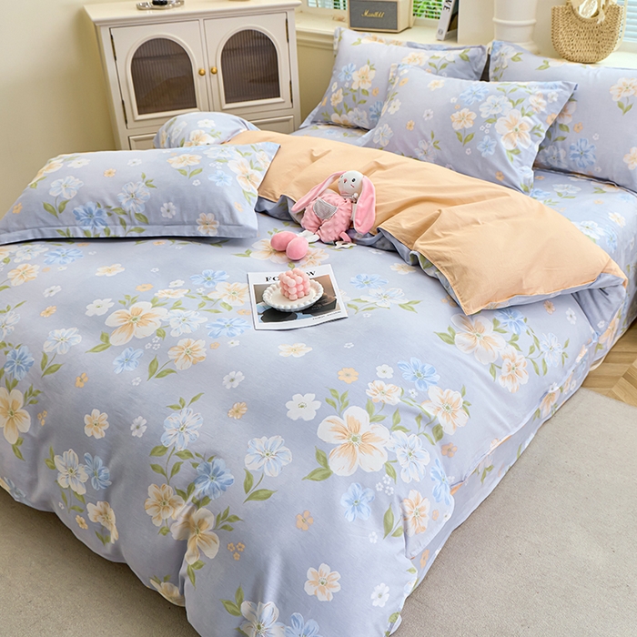 91家纺网 家纺一手货源 找家纺 （总）馨雅家纺 2026新款简欧纯棉印花多规格四件套