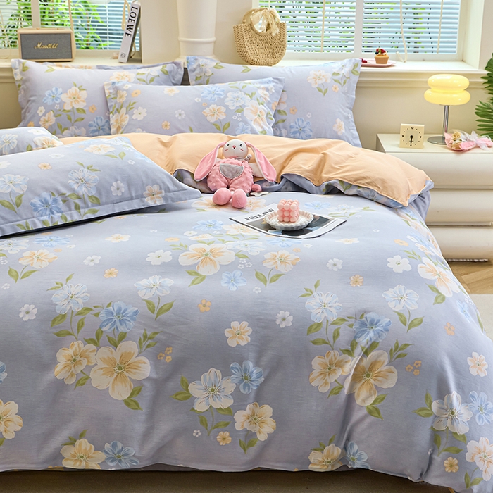 91家纺网 家纺一手货源 找家纺 （总）馨雅家纺 2026新款简欧纯棉印花多规格四件套