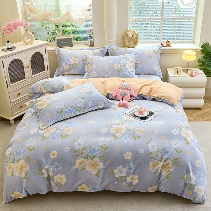 91家纺网 家纺一手货源 找家纺 （总）馨雅家纺 2026新款简欧纯棉印花多规格四件套