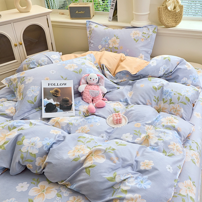 91家纺网 家纺一手货源 找家纺 （总）馨雅家纺 2026新款简欧纯棉印花多规格四件套