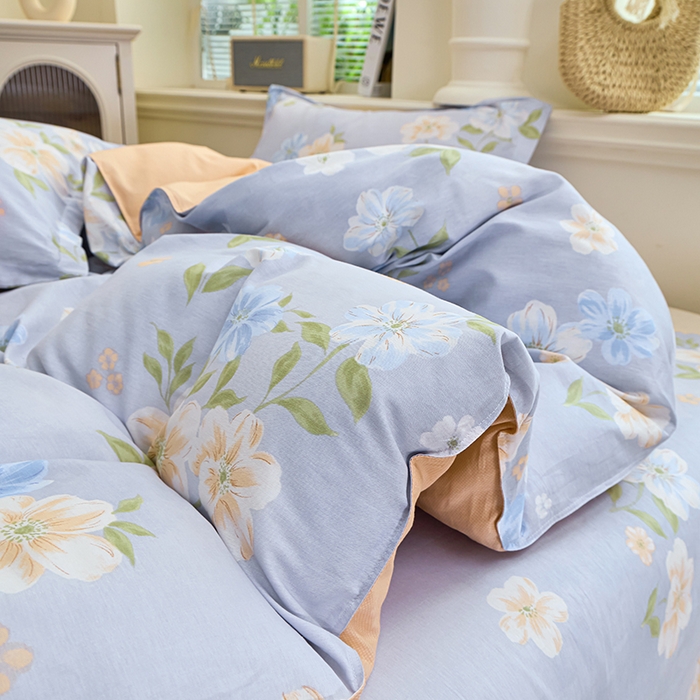 91家纺网 家纺一手货源 找家纺 （总）馨雅家纺 2026新款简欧纯棉印花多规格四件套