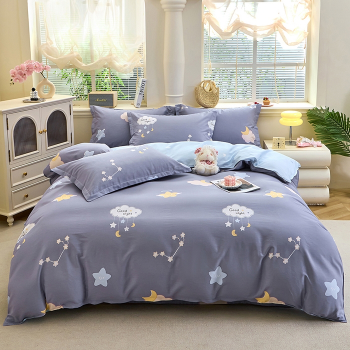 91家纺网 家纺一手货源 找家纺 （总）馨雅家纺 2026新款简欧纯棉印花多规格四件套