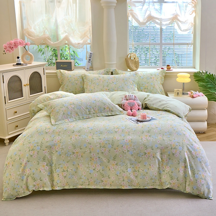 91家纺网 家纺一手货源 找家纺 （总）馨雅家纺 2026新款简欧纯棉印花多规格四件套