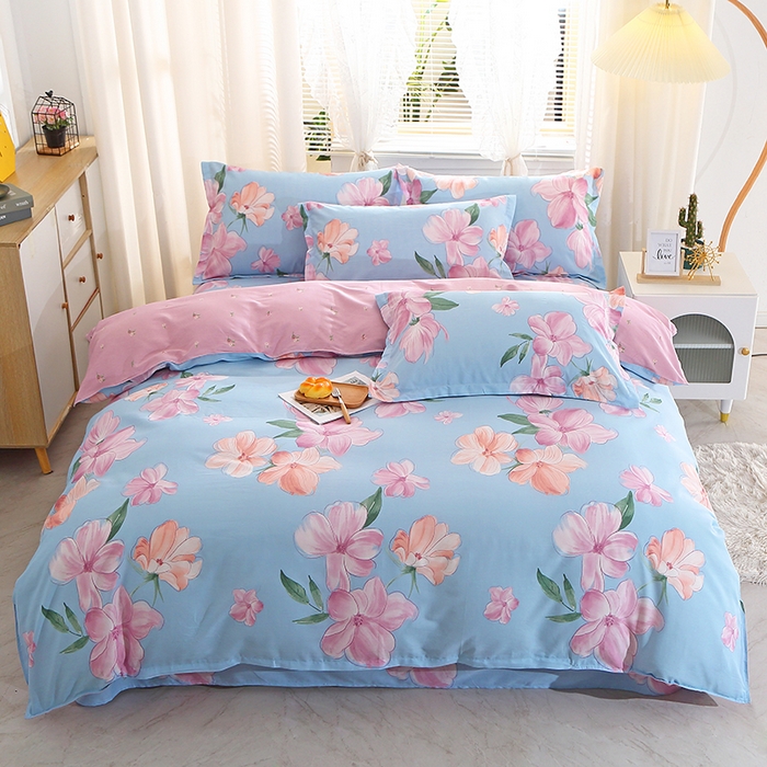 91家纺网 家纺一手货源 找家纺 （总）馨雅家纺 2026新款简欧纯棉印花多规格四件套