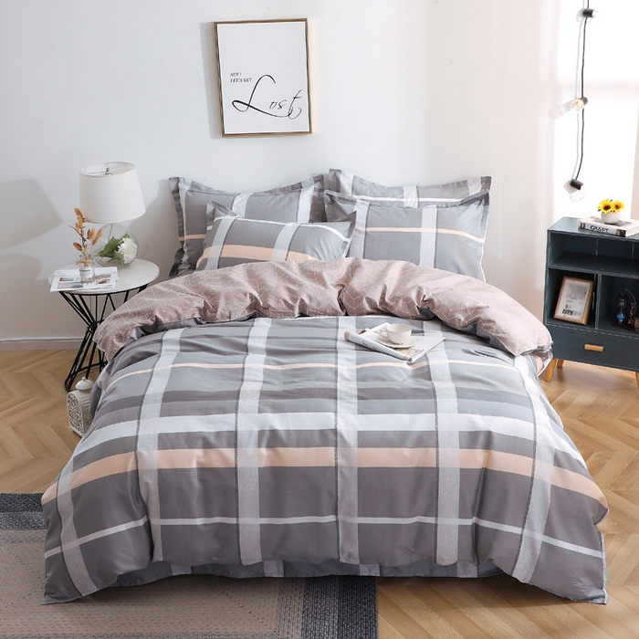 91家纺网 家纺一手货源 找家纺 （总）馨雅家纺 2026新款简欧纯棉印花多规格四件套