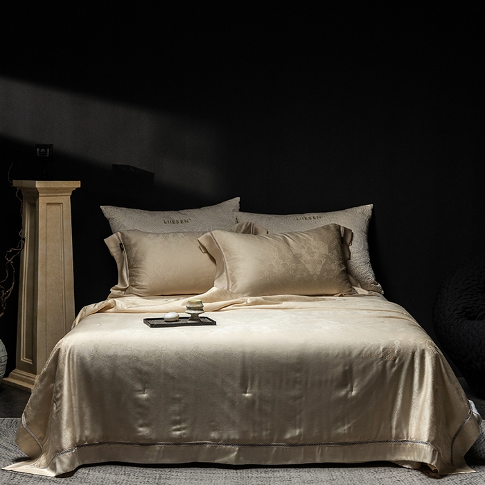 91家纺网 家纺一手货源 找家纺 （总）丽笙被芯 2026新款兰精天丝提花蚕宝夏被夏凉被空调被