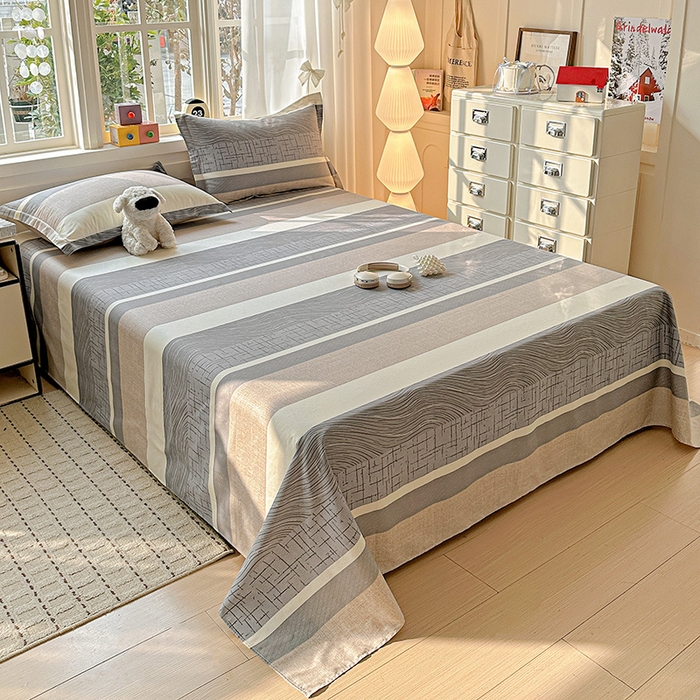 91家纺网 家纺一手货源 找家纺 （总）依庭 2026新款12868全棉纯棉印花床单单品床单床单单件-第二批