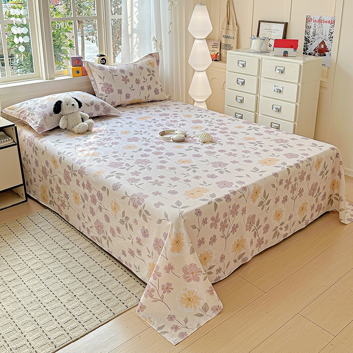 91家纺网 家纺一手货源 找家纺 （总）依庭 2026新款12868全棉纯棉印花床单单品床单床单单件-第二批