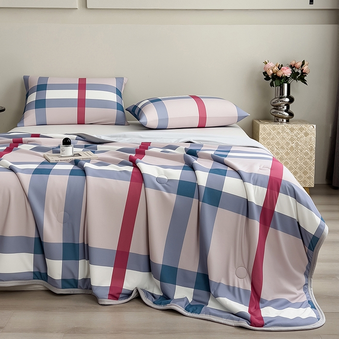 91家纺网 家纺一手货源 找家纺 （总）世纪绒品 2026新款A类印花凉感丝夏被夏凉被空调被