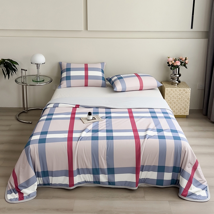 91家纺网 家纺一手货源 找家纺 （总）世纪绒品 2026新款A类印花凉感丝夏被夏凉被空调被