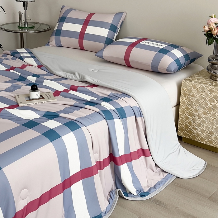 91家纺网 家纺一手货源 找家纺 （总）世纪绒品 2026新款A类印花凉感丝夏被夏凉被空调被