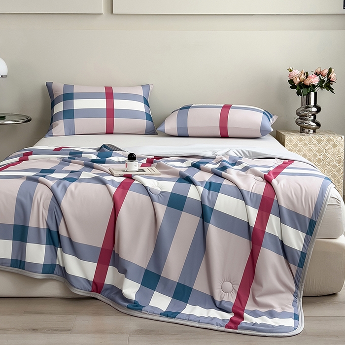 91家纺网 家纺一手货源 找家纺 （总）世纪绒品 2026新款A类印花凉感丝夏被夏凉被空调被