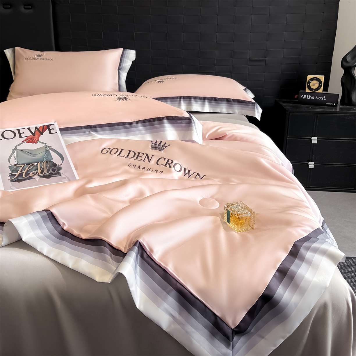 91家纺网 家纺一手货源 找家纺 （总）小久久（小九九） 2026新款水洗冰丝数码宽边刺绣夏被夏凉被空调被-贝拉系列