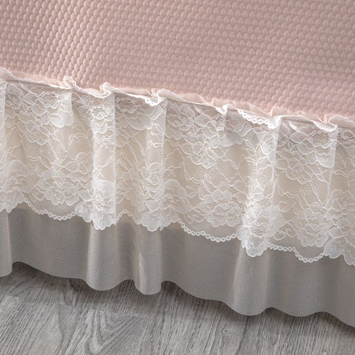 91家纺网 家纺一手货源 找家纺 （总）木兰花 2026新款凉豆豆款PE高分子复合凉感席床盖款凉席三件套-可配同色系夏被（控价199）