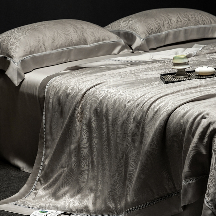 91家纺网 家纺一手货源 找家纺 丽笙被芯 2026新款兰精天丝提花蚕宝夏被夏凉被空调被 慧言