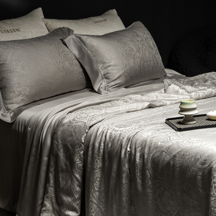 91家纺网 家纺一手货源 找家纺 丽笙被芯 2026新款兰精天丝提花蚕宝夏被夏凉被空调被 慧言