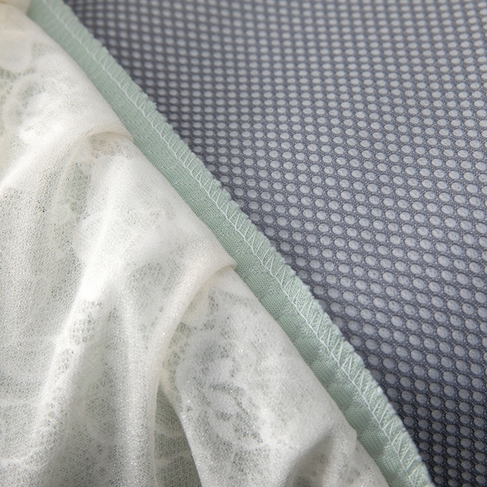 91家纺网 家纺一手货源 找家纺 木兰花 2026新款凉豆豆款PE高分子复合凉感席床盖款凉席三件套-可配同色系夏被（控价199） 浅草绿