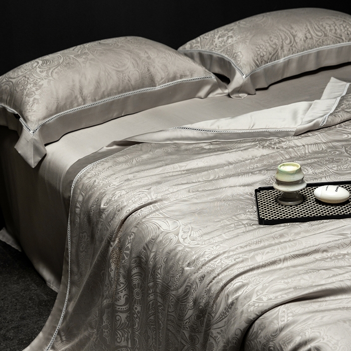 91家纺网 家纺一手货源 找家纺 丽笙被芯 2026新款兰精天丝提花蚕宝夏被夏凉被空调被 慧言