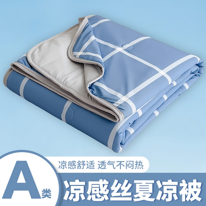 91家纺网 家纺一手货源 找家纺 （总）世纪绒品 2026新款A类印花凉感丝夏被夏凉被空调被