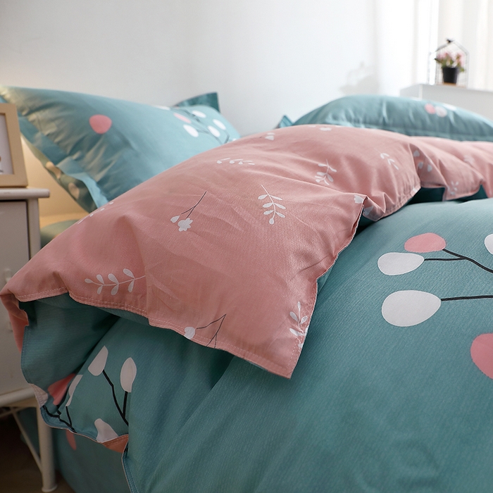 91家纺网 家纺一手货源 找家纺 馨雅家纺 2026新款简欧纯棉印花多规格四件套 阿黛尔