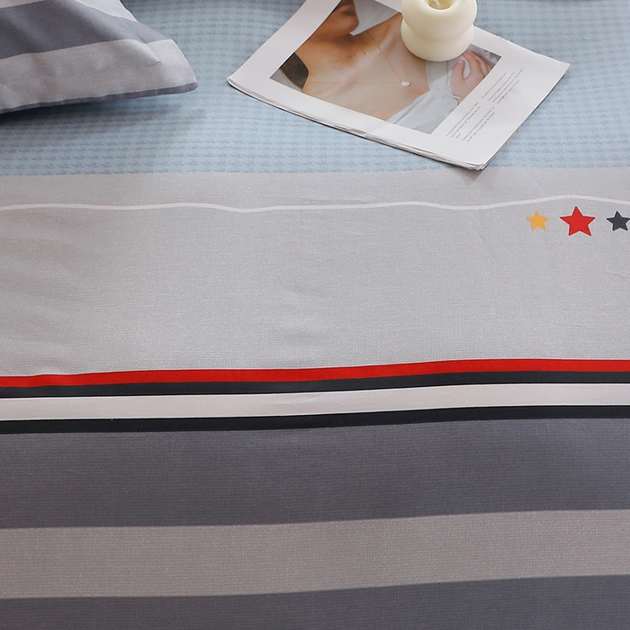 91家纺网 家纺一手货源 找家纺 馨雅家纺 2026新款简欧纯棉印花多规格四件套 沐光