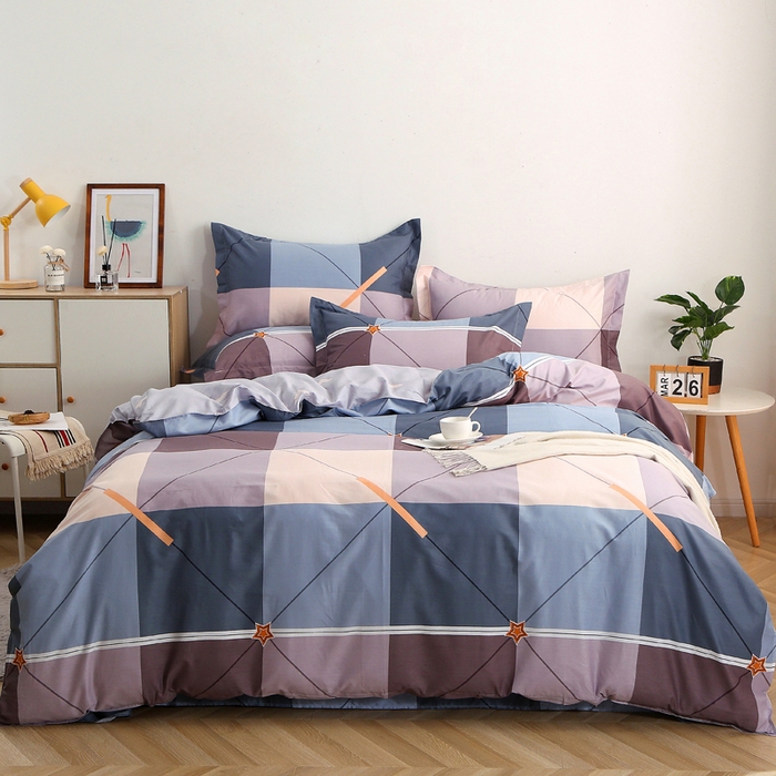 馨雅家纺 2026新款简欧纯棉印花多规格四件套 简爱