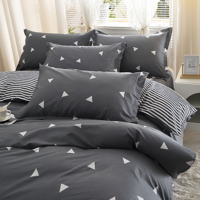 91家纺网 家纺一手货源 找家纺 馨雅家纺 2026新款简欧纯棉印花多规格四件套 爱巢