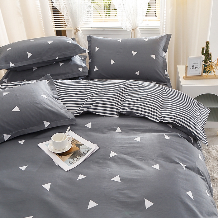 91家纺网 家纺一手货源 找家纺 馨雅家纺 2026新款简欧纯棉印花多规格四件套 爱巢