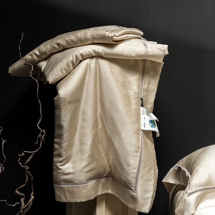 91家纺网 家纺一手货源 找家纺 丽笙被芯 2026新款兰精天丝提花蚕宝夏被夏凉被空调被 铭欣