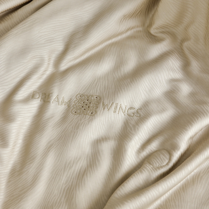 91家纺网 家纺一手货源 找家纺 丽笙被芯 2026新款兰精天丝提花蚕宝夏被夏凉被空调被 浅茶咖