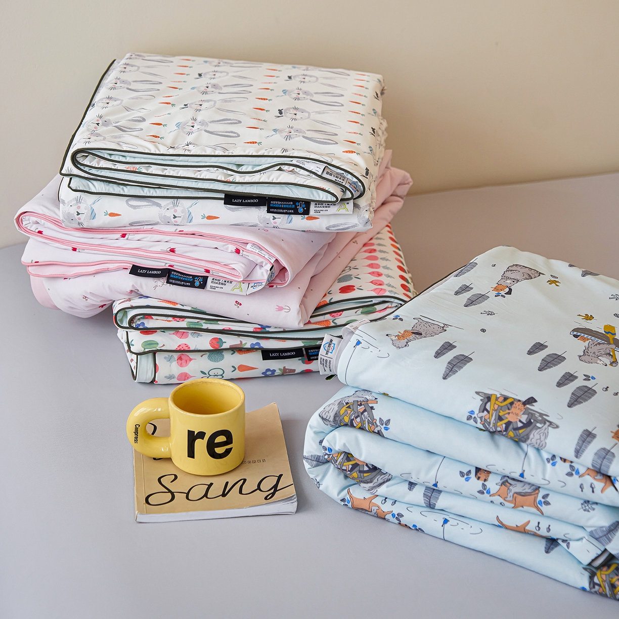 91家纺网 家纺一手货源 找家纺 （总）丽笙被芯 2026新款凉感印花夏被夏凉被空调被