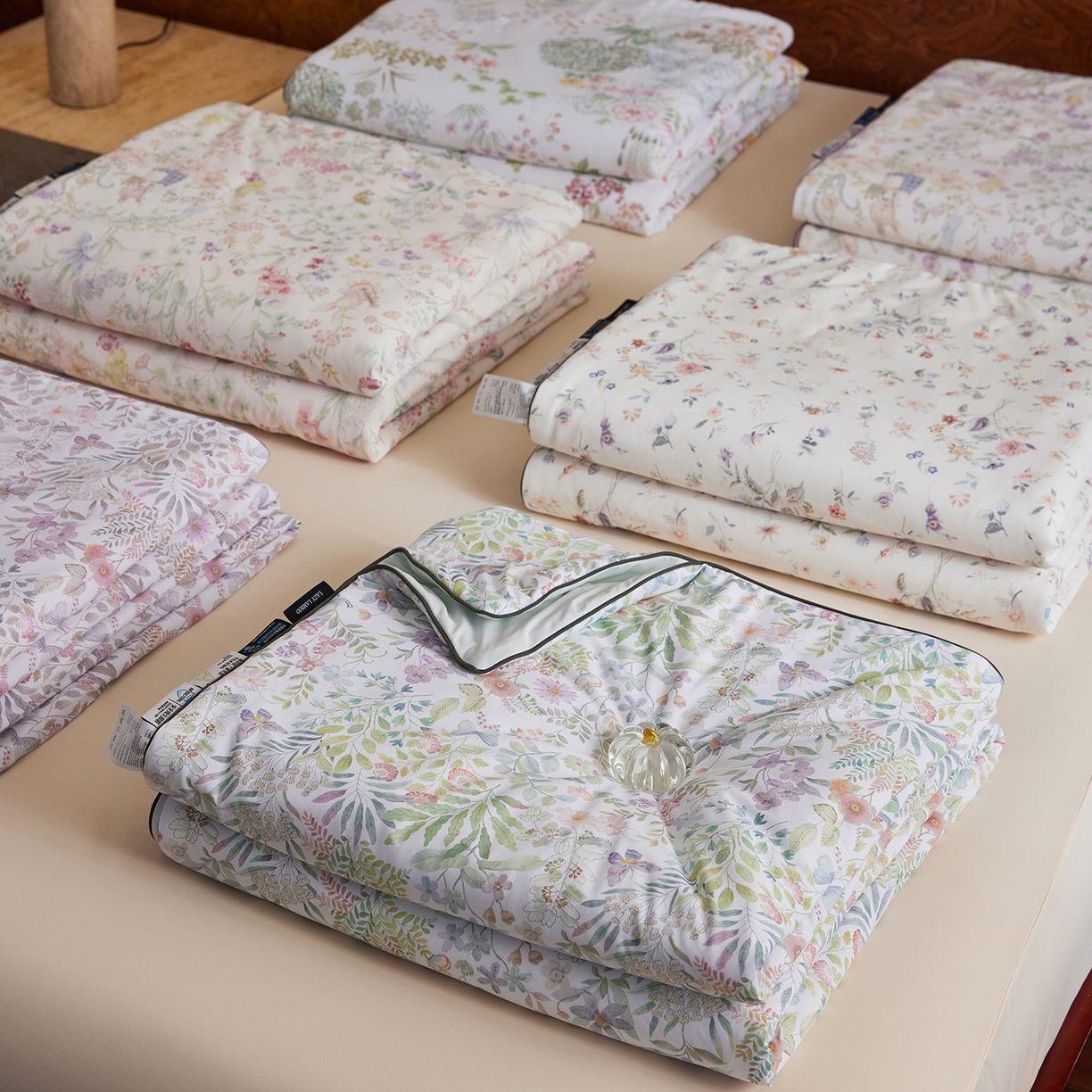 91家纺网 家纺一手货源 找家纺 （总）丽笙被芯 2026新款凉感印花夏被夏凉被空调被